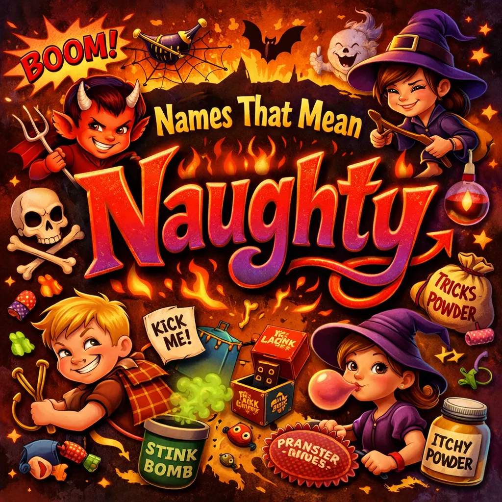 Names That Mean Naughty