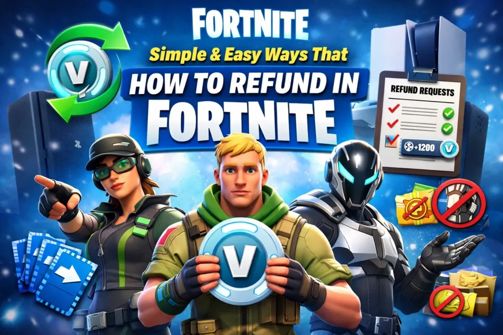 How to Refund in Fortnite