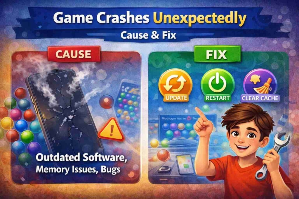 1. Game Crashes Unexpectedly