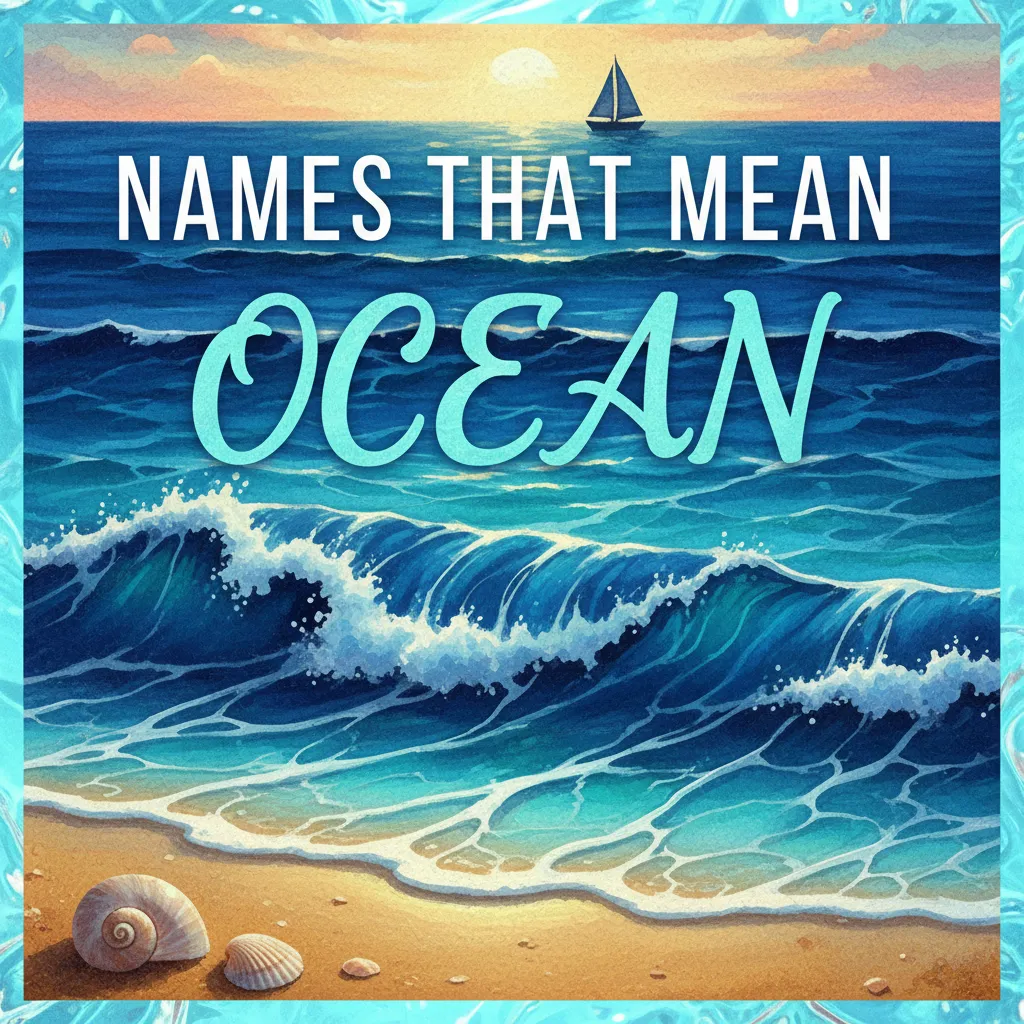 Names That Mean Ocean