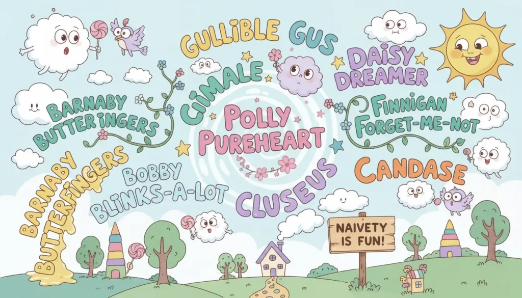 Funny & Creative Names That Mean Naive