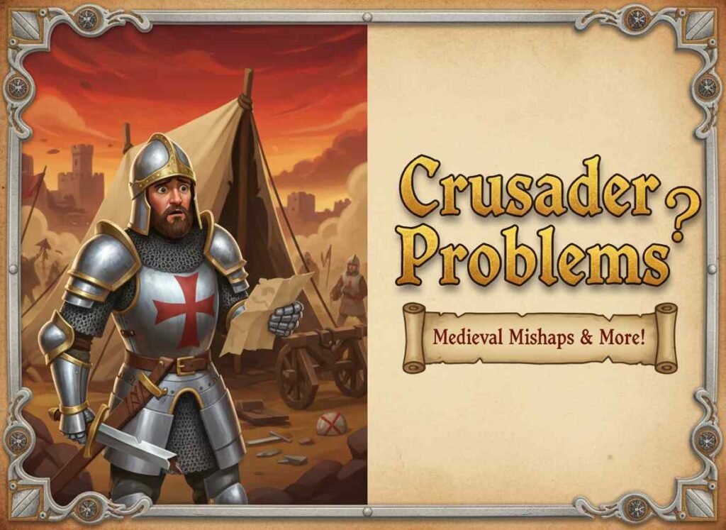 Crusader Caravan Problems