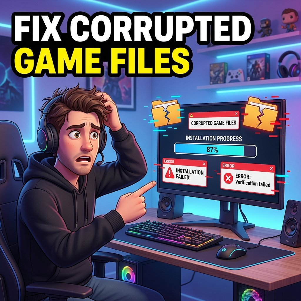 How to Fix Corrupted Game Installation Files (2026)