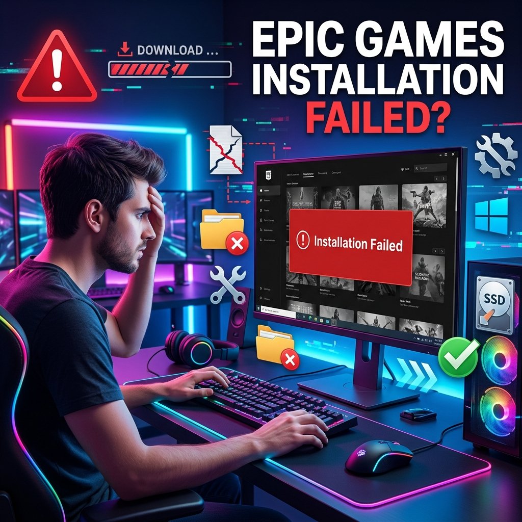 How to Fix the Epic Games Installation Failed Error (2026 Guide)
