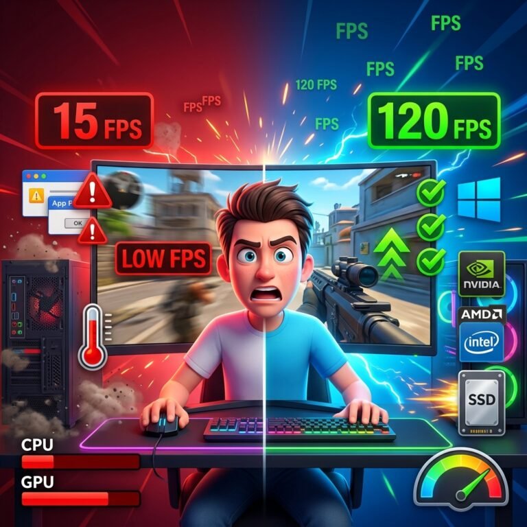 How to Fix Low FPS in PC Games