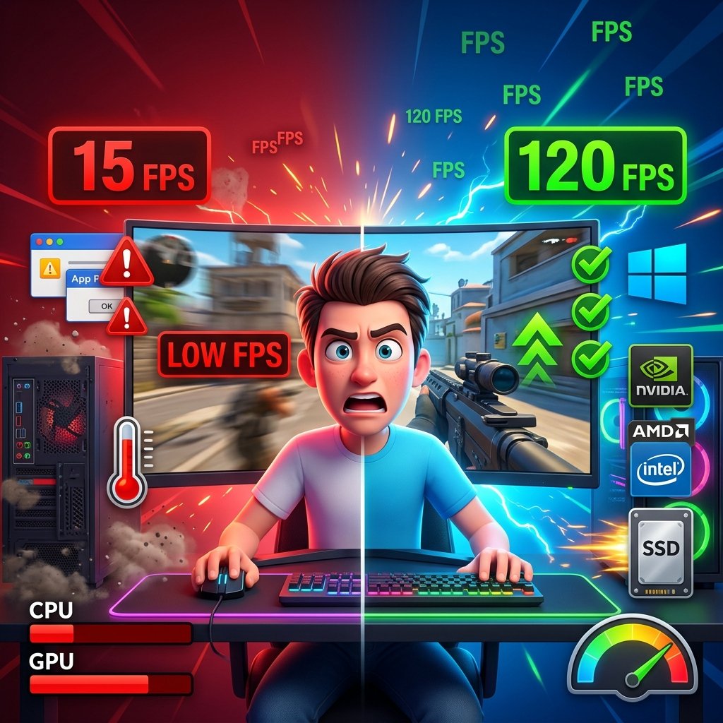 How to Fix Low FPS in PC Games