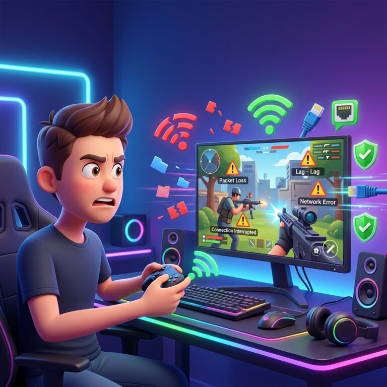 How to Fix Packet Loss in Online Games