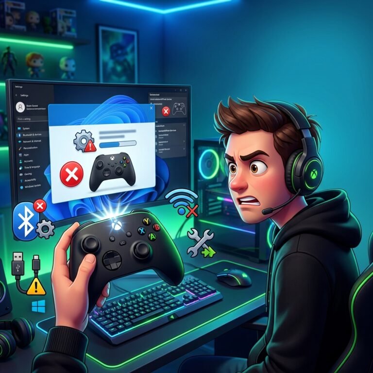 Xbox Controller Not Connecting to PC? Full Fix Guide