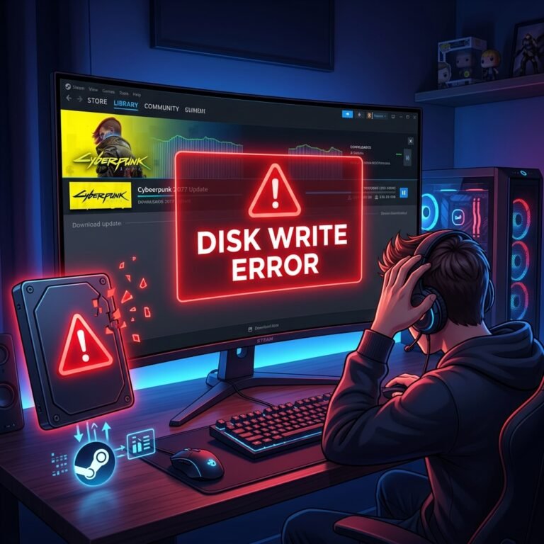 How to Fix Steam Disk Write Error (2026 Guide)