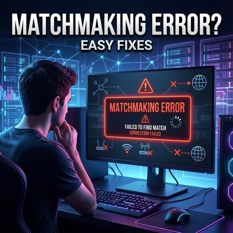 Matchmaking Error in Online Games: How to Fix It (2026 Guide)