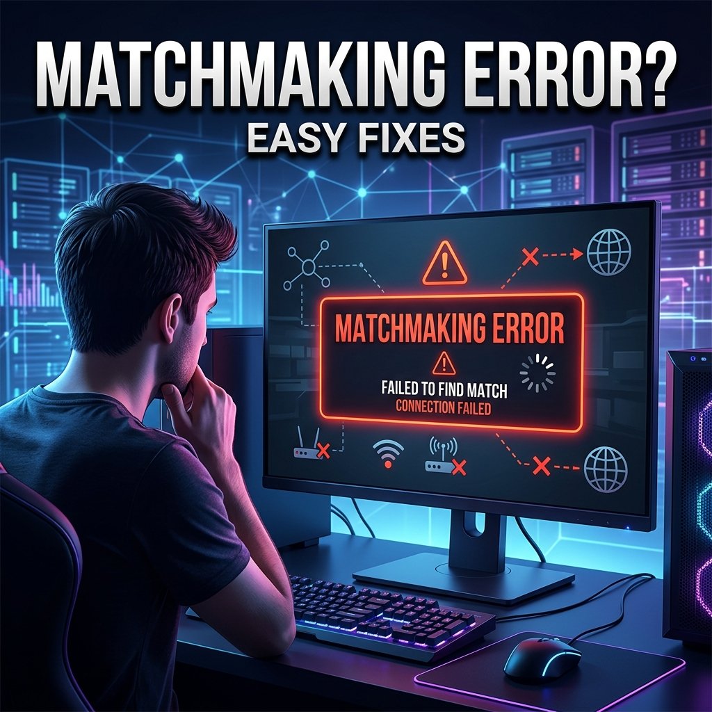 Matchmaking Error in Online Games: How to Fix It (2026 Guide)