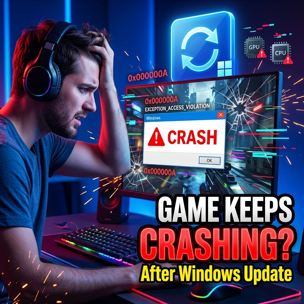Game Crashes After Windows Update? Here's the Real Fix