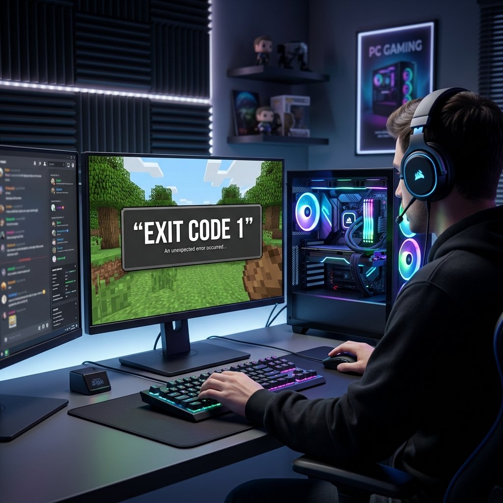 How to Fix Minecraft Exit Code 1 Error (2026 Guide)