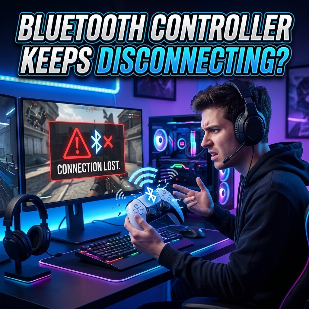 Bluetooth Controller Keeps Disconnecting While Gaming? Here's the Real Fix