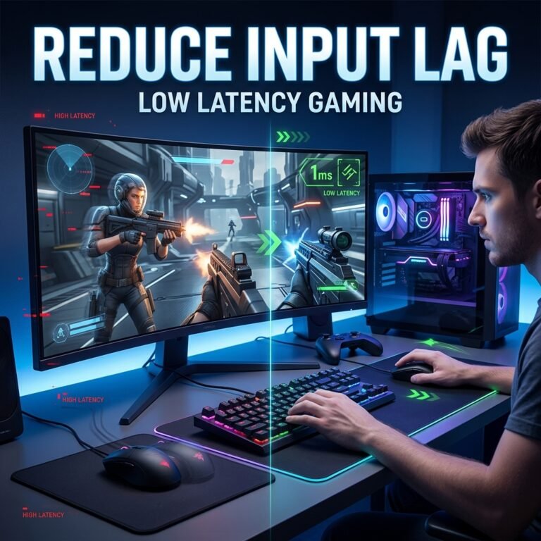 How to Reduce Input Lag While Gaming: The Complete 2026 Guide